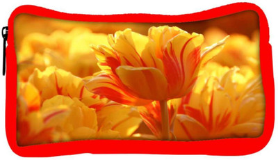 

Snoogg Eco Friendly Canvas Orange Tulips Designer Student Pen Pencil Case Coin Purse Pouch Cosmetic Makeup Bag (RED) Pouch(Multicolor)
