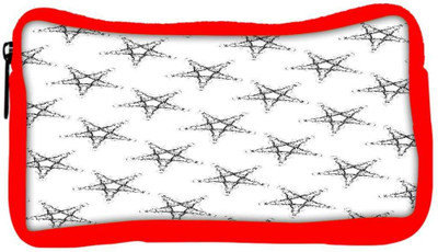 

Snoogg Eco Friendly Canvas Plenty Of Stars Designer Student Pen Pencil Case Coin Purse Pouch Cosmetic Makeup Bag (RED) Pouch(Multicolor)
