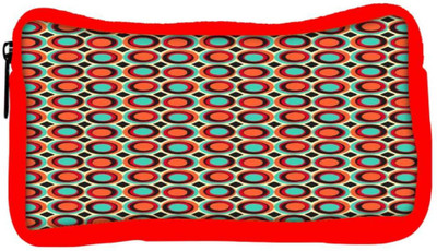 

Snoogg Eco Friendly Canvas Psy Circle Student Pen Pencil Case Coin Purse Pouch Cosmetic Makeup Bag (RED) Pouch(Multicolor)