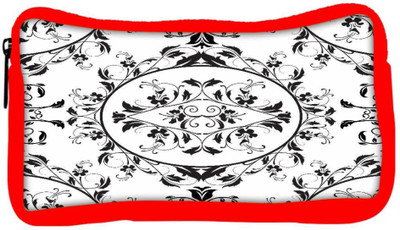 

Snoogg Eco Friendly Canvas Dining Matt Pattern Designer Student Pen Pencil Case Coin Purse Pouch Cosmetic Makeup Bag (RED) Pouch(Multicolor)