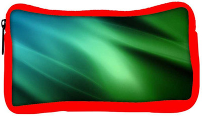 

Snoogg Eco Friendly Canvas Green Haze Designer Student Pen Pencil Case Coin Purse Pouch Cosmetic Makeup Bag (RED) Pouch(Multicolor)