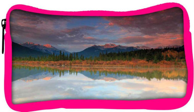 

Snoogg Eco Friendly Canvas Red Clouds Designer Student Pen Pencil Case Coin Purse Pouch Cosmetic Makeup Bag (PINK) Pouch(Multicolor)