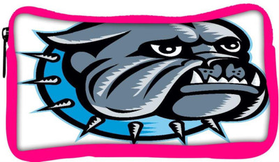 

Snoogg Eco Friendly Canvas Bulldog Dog Head Mascot Student Pen Pencil Case Coin Purse Pouch Cosmetic Makeup Bag (PINK) Pouch(Multicolor)