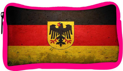 

Snoogg Eco Friendly Canvas German Flag Designer Student Pen Pencil Case Coin Purse Pouch Cosmetic Makeup Bag (PINK) Pouch(Multicolor)