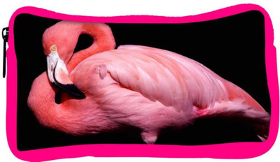 

Snoogg Eco Friendly Canvas Pink Swan Designer Student Pen Pencil Case Coin Purse Pouch Cosmetic Makeup Bag (PINK) Pouch(Multicolor)