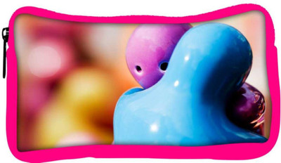 

Snoogg Eco Friendly Canvas Hug Me Designer Student Pen Pencil Case Coin Purse Pouch Cosmetic Makeup Bag (PINK) Pouch(Multicolor)