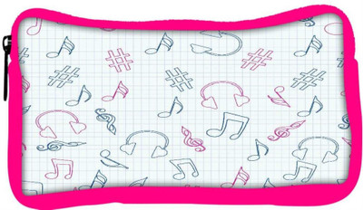

Snoogg Eco Friendly Canvas Headset And Music Designer Student Pen Pencil Case Coin Purse Pouch Cosmetic Makeup Bag (PINK) Pouch(Multicolor)