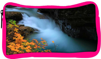 

Snoogg Eco Friendly Canvas Water Flowning In Great Force Designer Student Pen Pencil Case Coin Purse Pouch Cosmetic Makeup Bag (PINK) Pouch(Multicolor)
