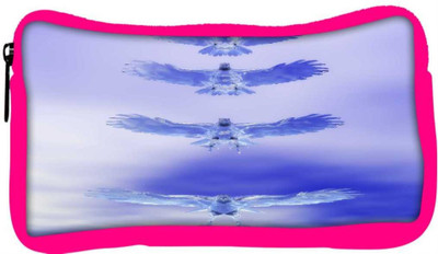 

Snoogg Eco Friendly Canvas Eagle Z Student Pen Pencil Case Coin Purse Pouch Cosmetic Makeup Bag (PINK) Pouch(Multicolor)