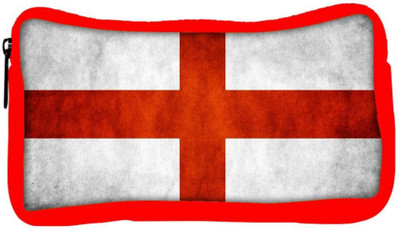 

Snoogg Eco Friendly Canvas England Flag Designer Student Pen Pencil Case Coin Purse Pouch Cosmetic Makeup Bag (RED) Pouch(Multicolor)