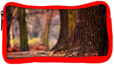 

Snoogg Eco Friendly Canvas Abstract Huge Tree Designer Student Pen Pencil Case Coin Purse Pouch Cosmetic Makeup Bag (RED) Pouch(Multicolor)
