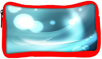 

Snoogg Eco Friendly Canvas Light Bubbles Pattern Design Designer Student Pen Pencil Case Coin Purse Pouch Cosmetic Makeup Bag (RED) Pouch(Multicolor)