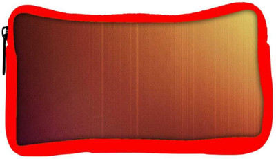 

Snoogg Eco Friendly Canvas Focsued Oranged Design Designer Student Pen Pencil Case Coin Purse Pouch Cosmetic Makeup Bag (RED) Pouch(Multicolor)