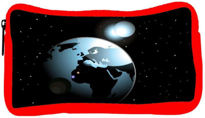 

Snoogg Eco Friendly Canvas Background With Space In Earth Student Pen Pencil Case Coin Purse Pouch Cosmetic Makeup Bag (RED) Pouch(Multicolor)