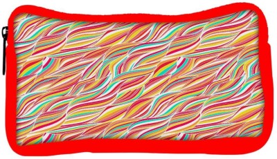 

Snoogg Eco Friendly Canvas Vector Seamless Abstract Hand Drawn Pattern Student Pen Pencil Case Coin Purse Pouch Cosmetic Makeup Bag (RED) Pouch(Multicolor)