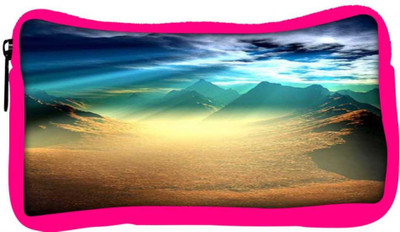 

Snoogg Eco Friendly Canvas New World Sunshine Student Pen Pencil Case Coin Purse Pouch Cosmetic Makeup Bag (PINK) Pouch(Multicolor)
