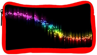 

Snoogg Eco Friendly Canvas Multicolor Sparkling Small Spots Designer Student Pen Pencil Case Coin Purse Pouch Cosmetic Makeup Bag (RED) Pouch(Multicolor)