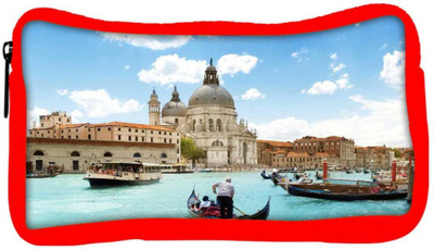 

Snoogg Eco Friendly Canvas Rome Lake Designer Student Pen Pencil Case Coin Purse Pouch Cosmetic Makeup Bag (RED) Pouch(Multicolor)