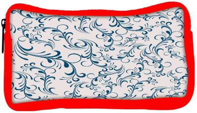 

Snoogg Eco Friendly Canvas Seamless Floral Pattern Abstract Background Student Pen Pencil Case Coin Purse Pouch Cosmetic Makeup Bag (RED) Pouch(Multicolor)