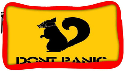 

Snoogg Eco Friendly Canvas Dont Panic Funny 2772 Student Pen Pencil Case Coin Purse Pouch Cosmetic Makeup Bag (RED) Pouch(Multicolor)