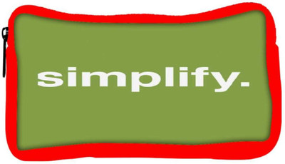

Snoogg Eco Friendly Canvas Simplify Student Pen Pencil Case Coin Purse Pouch Cosmetic Makeup Bag (RED) Pouch(Multicolor)
