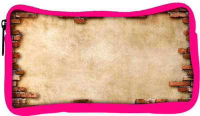 

Snoogg Eco Friendly Canvas Broken Wall Design Designer Student Pen Pencil Case Coin Purse Pouch Cosmetic Makeup Bag (PINK) Pouch(Multicolor)