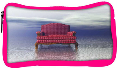 

Snoogg Eco Friendly Canvas Chair Student Pen Pencil Case Coin Purse Pouch Cosmetic Makeup Bag (PINK) Pouch(Multicolor)