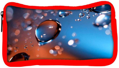 

Snoogg Eco Friendly Canvas Focused Bubbles Designer Student Pen Pencil Case Coin Purse Pouch Cosmetic Makeup Bag (RED) Pouch(Multicolor)