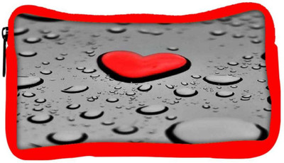 

Snoogg Eco Friendly Canvas Red Drop Heart Student Pen Pencil Case Coin Purse Pouch Cosmetic Makeup Bag (RED) Pouch(Multicolor)
