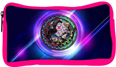 

Snoogg Eco Friendly Canvas Kingdom Hearts Designer Student Pen Pencil Case Coin Purse Pouch Cosmetic Makeup Bag (PINK) Pouch(Multicolor)