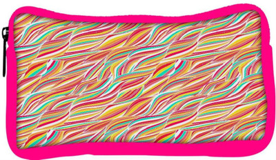 

Snoogg Eco Friendly Canvas Vector Seamless Abstract Hand Drawn Pattern Student Pen Pencil Case Coin Purse Pouch Cosmetic Makeup Bag (PINK) Pouch(Multicolor)