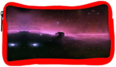

Snoogg Eco Friendly Canvas Universe Abstract Student Pen Pencil Case Coin Purse Pouch Cosmetic Makeup Bag (RED) Pouch(Multicolor)