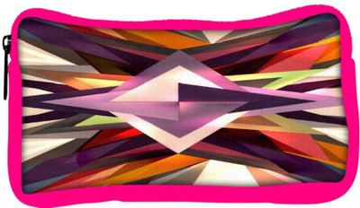 

Snoogg Eco Friendly Canvas Star Shreds 2702 Student Pen Pencil Case Coin Purse Pouch Cosmetic Makeup Bag (PINK) Pouch(Multicolor)