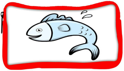 

Snoogg Eco Friendly Canvas Cute Cartoon Fish Vector Student Pen Pencil Case Coin Purse Pouch Cosmetic Makeup Bag (RED) Pouch(Multicolor)