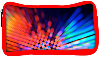 

Snoogg Eco Friendly Canvas City Light Haze Student Pen Pencil Case Coin Purse Pouch Cosmetic Makeup Bag (RED) Pouch(Multicolor)