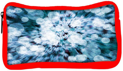 

Snoogg Eco Friendly Canvas Blue Flower Abstract Background Student Pen Pencil Case Coin Purse Pouch Cosmetic Makeup Bag (RED) Pouch(Multicolor)