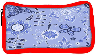 

Snoogg Eco Friendly Canvas Awesum Pattern Designer Student Pen Pencil Case Coin Purse Pouch Cosmetic Makeup Bag (RED) Pouch(Multicolor)