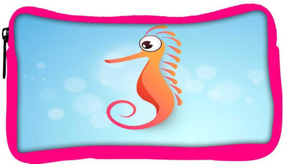 

Snoogg Eco Friendly Canvas Water Animal Cartoons With Hippocampus Sea Horse Student Pen Pencil Case Coin Purse Pouch Cosmetic Makeup Bag (PINK) Pouch(Multicolor)