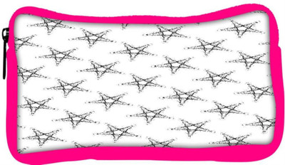 

Snoogg Eco Friendly Canvas Plenty Of Stars Designer Student Pen Pencil Case Coin Purse Pouch Cosmetic Makeup Bag (PINK) Pouch(Multicolor)