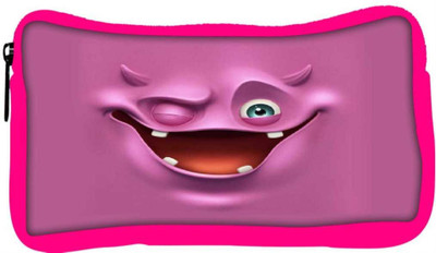 

Snoogg Eco Friendly Canvas Purple Devil Ghost 2685 Student Pen Pencil Case Coin Purse Pouch Cosmetic Makeup Bag (PINK) Pouch(Multicolor)