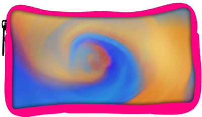

Snoogg Eco Friendly Canvas Blue Smoke Designer Student Pen Pencil Case Coin Purse Pouch Cosmetic Makeup Bag (PINK) Pouch(Multicolor)