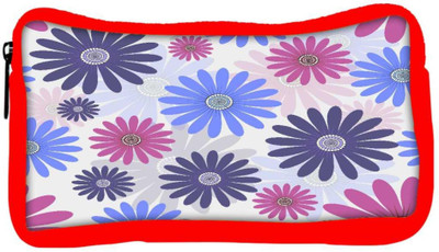 

Snoogg Eco Friendly Canvas Seamless Floral Pattern Abstract Background Student Pen Pencil Case Coin Purse Pouch Cosmetic Makeup Bag (RED) Pouch(Multicolor)