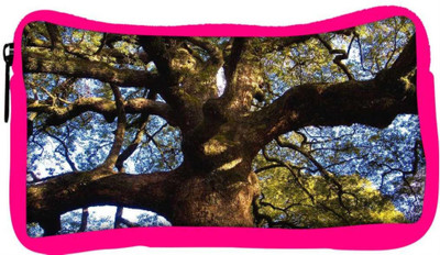 

Snoogg Eco Friendly Canvas Multiple Branched Tree Designer Student Pen Pencil Case Coin Purse Pouch Cosmetic Makeup Bag (PINK) Pouch(Multicolor)