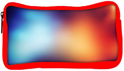 

Snoogg Eco Friendly Canvas Blue And Orange Faded Design Designer Student Pen Pencil Case Coin Purse Pouch Cosmetic Makeup Bag (RED) Pouch(Multicolor)