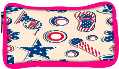 

Snoogg Eco Friendly Canvas Us Stars Designer Student Pen Pencil Case Coin Purse Pouch Cosmetic Makeup Bag (PINK) Pouch(Multicolor)