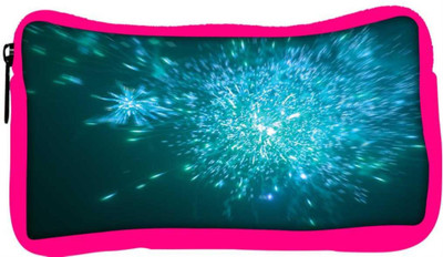 

Snoogg Eco Friendly Canvas Blue Fireworks Backgrounnd Student Pen Pencil Case Coin Purse Pouch Cosmetic Makeup Bag (PINK) Pouch(Multicolor)