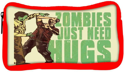 

Snoogg Eco Friendly Canvas Zombies Need Hugs Student Pen Pencil Case Coin Purse Pouch Cosmetic Makeup Bag (RED) Pouch(Multicolor)