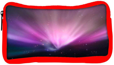 

Snoogg Eco Friendly Canvas Abstract Galaxy Design Designer Student Pen Pencil Case Coin Purse Pouch Cosmetic Makeup Bag (RED) Pouch(Multicolor)