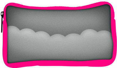 

Snoogg Eco Friendly Canvas Minimalistic Gray Clouds Designer Student Pen Pencil Case Coin Purse Pouch Cosmetic Makeup Bag (PINK) Pouch(Multicolor)