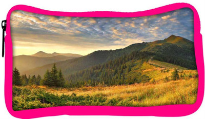 

Snoogg Eco Friendly Canvas Orange Garden Designer Student Pen Pencil Case Coin Purse Pouch Cosmetic Makeup Bag (PINK) Pouch(Multicolor)